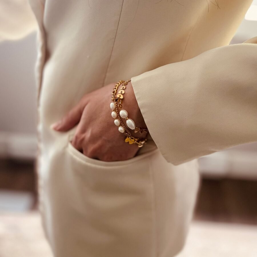 ANA Bracelet - Natural Pearl Bracelet - Image 2