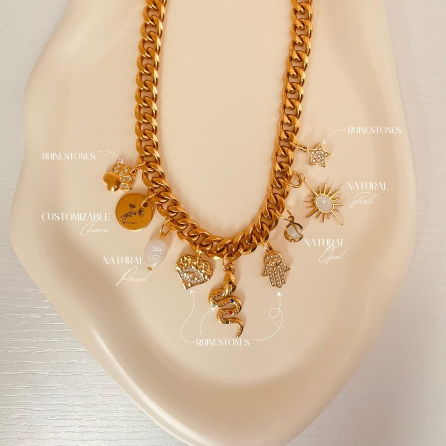 EMILY charm necklace - Image 2