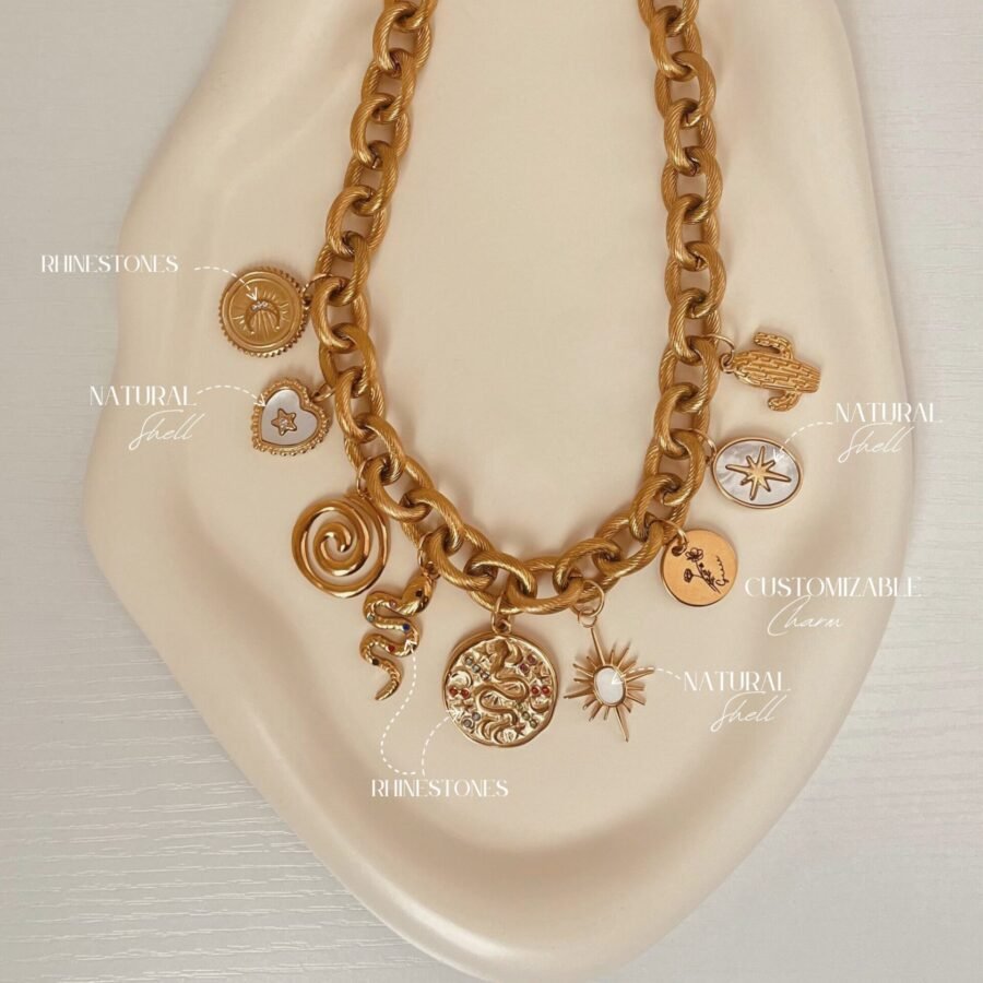 AVERY Charm Necklace - Image 2