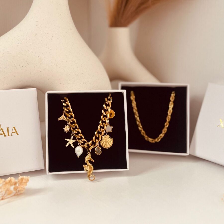 ELLA Charm Necklace Set