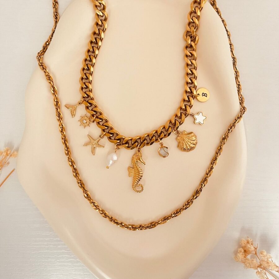 ELLA Charm Necklace Set - Image 5